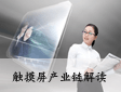 中国触摸屏行业上下游产业链分析