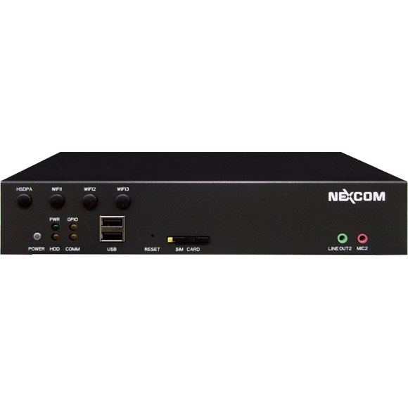 NEXCOMVTC 2100无风扇车载电脑
