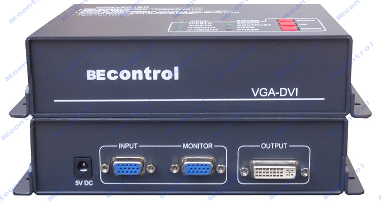 BEcontrolVGA转DVI-D转换器 VGA转DVI转换器 北京易控