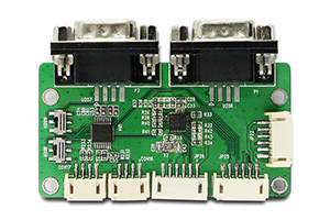 I2C TO RS232*2