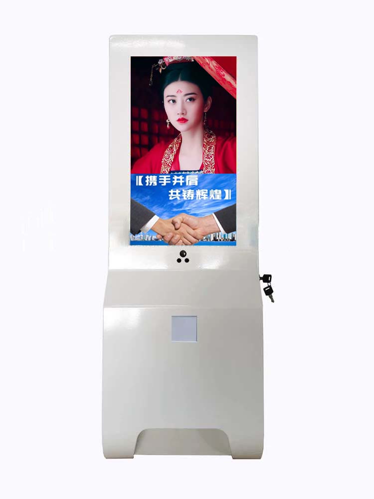 测温一体机广东十年老店22寸厂家立式广告机液晶显示屏